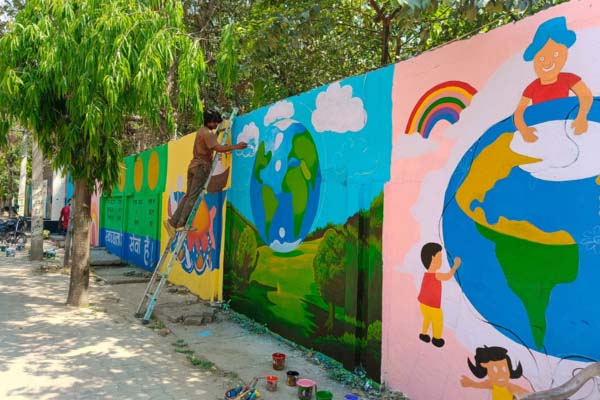 Bablu Paint Art Contractor wall art painting Jharkhand