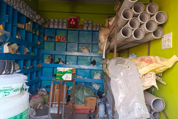 Simran Hardware Warisaliganj plumbing and hardware shop