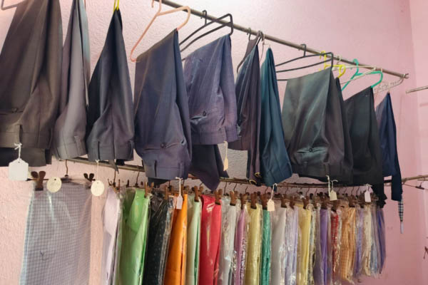 A One Tailor mens tailoring shop in Warisaliganj