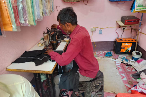 A One Tailor mens tailoring shop in Warisaliganj