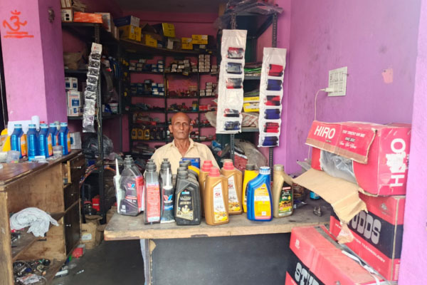 Ganpati Auto Parts motorcycle and tractor spare parts shop Loharpura Nawada