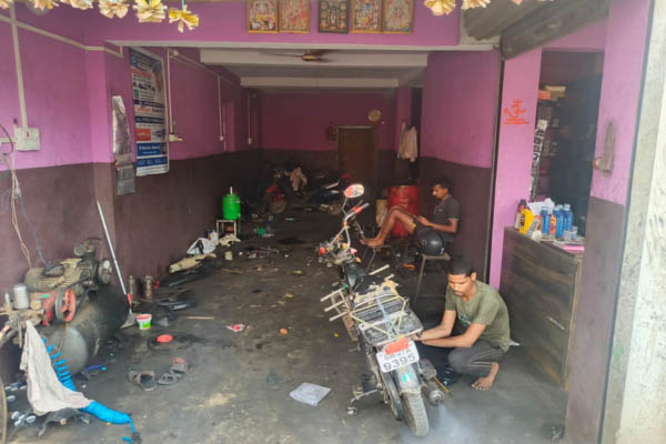 Ganpati Auto Parts motorcycle and tractor spare parts shop Loharpura Nawada
