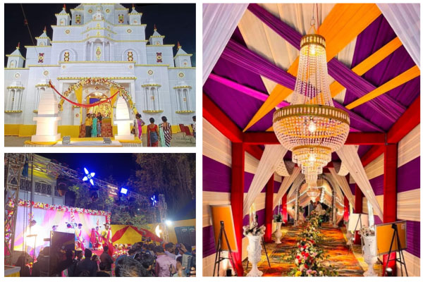 Bhagyashali Sound and Pandal House DJ Tent Wedding Decoration Nawada